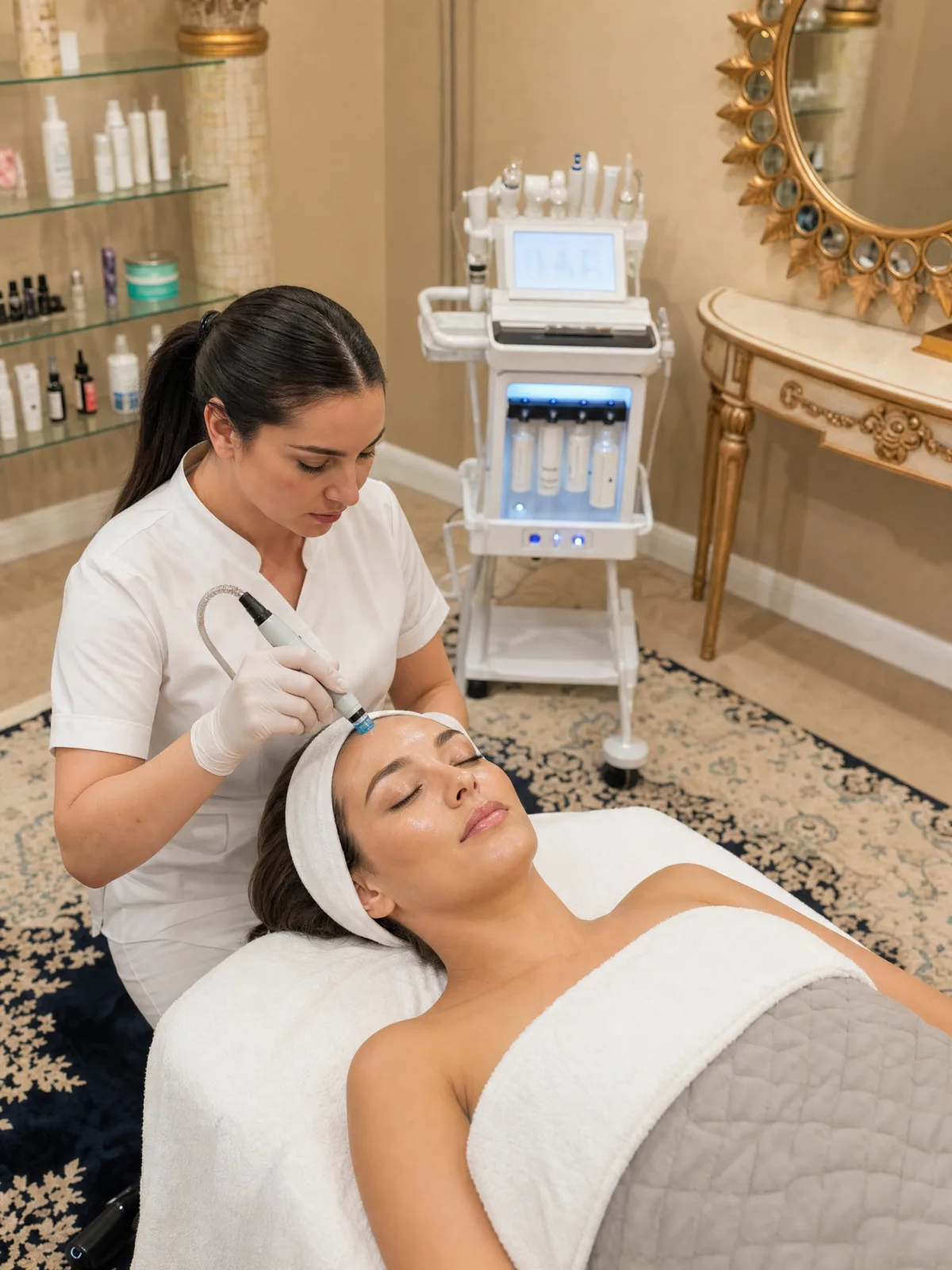 Hydrafacial treatment at Anavaya Med Spa